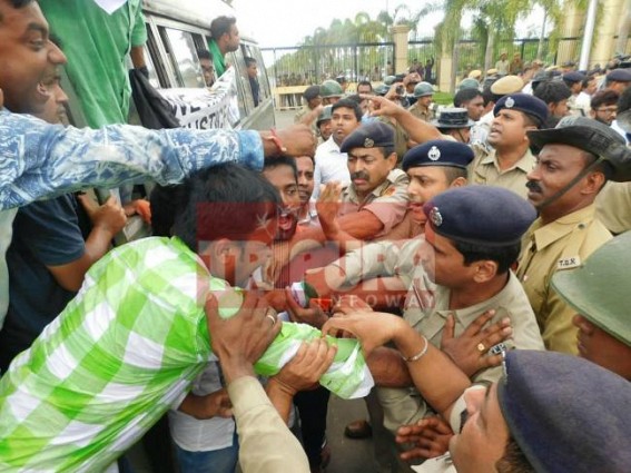 Trinamool Youth activists arrested in Tripura Trinamool Youth activists arrested in Tripura